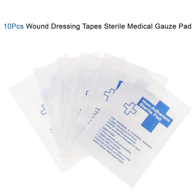 Medical Tape - 10 buah Plester Kasa Tahan Air,