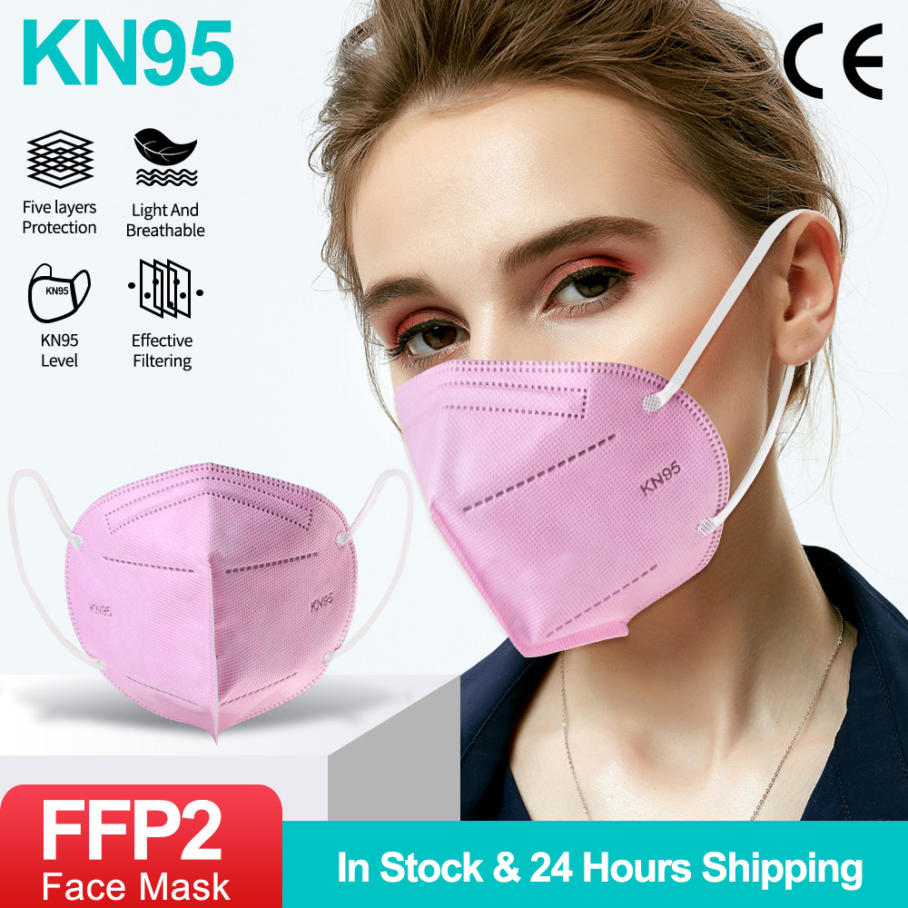Surgical Mask - 10-100 Buah Masker FFP2 Kn95 Masker