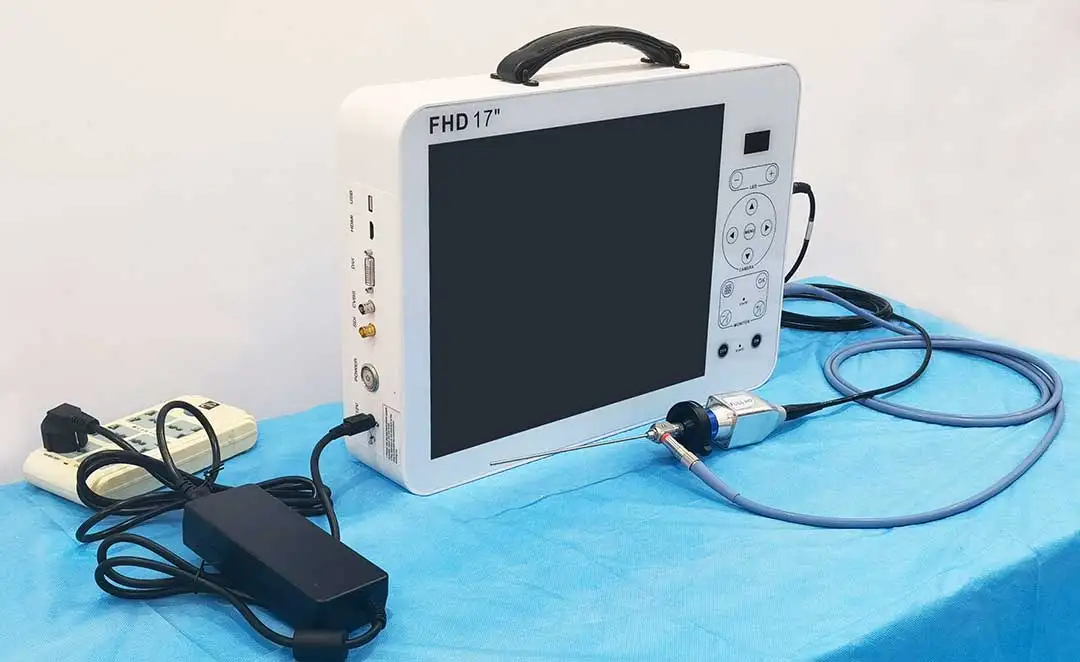 Medical Lab Images - Set Sistem Diagnostik THT Otoskop Video
