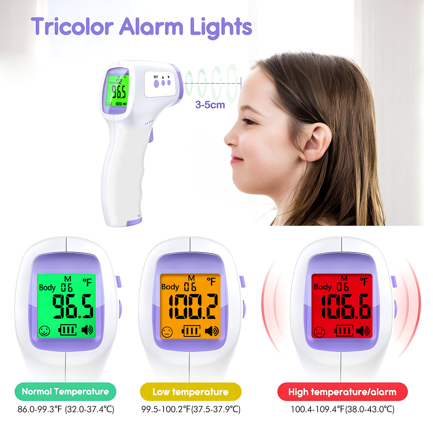 Termometer Inframerah Tanpa Se - Pulse Oximeter ulasan dan harga