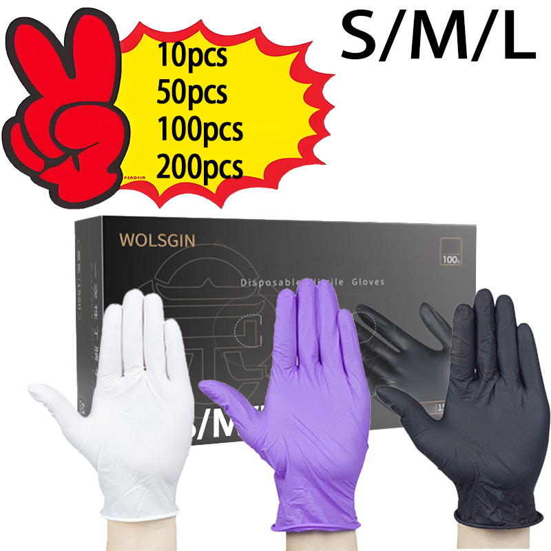 10/50/100/200 Buah Sarung Tang - Medical Gloves ulasan dan harga