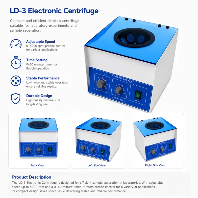 Sentrifugator Elektrik Laborat - Xlab Medical ulasan dan harga