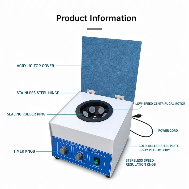 Sentrifugator Elektrik Laborat - Xlab Medical ulasan dan harga