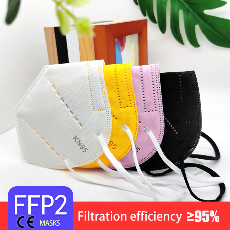 10-100 Buah Masker FFP2 Kn95 M - Surgical Mask ulasan dan harga