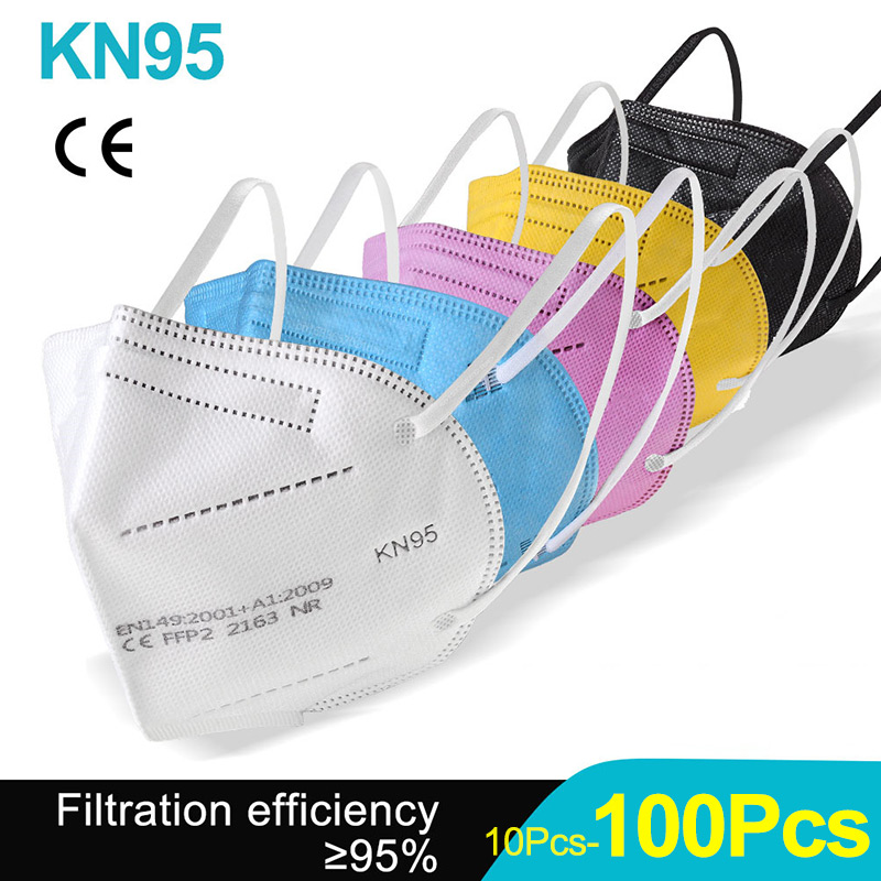 Masker Wajah FFP2, 100 buah ma - Surgical Mask ulasan dan harga