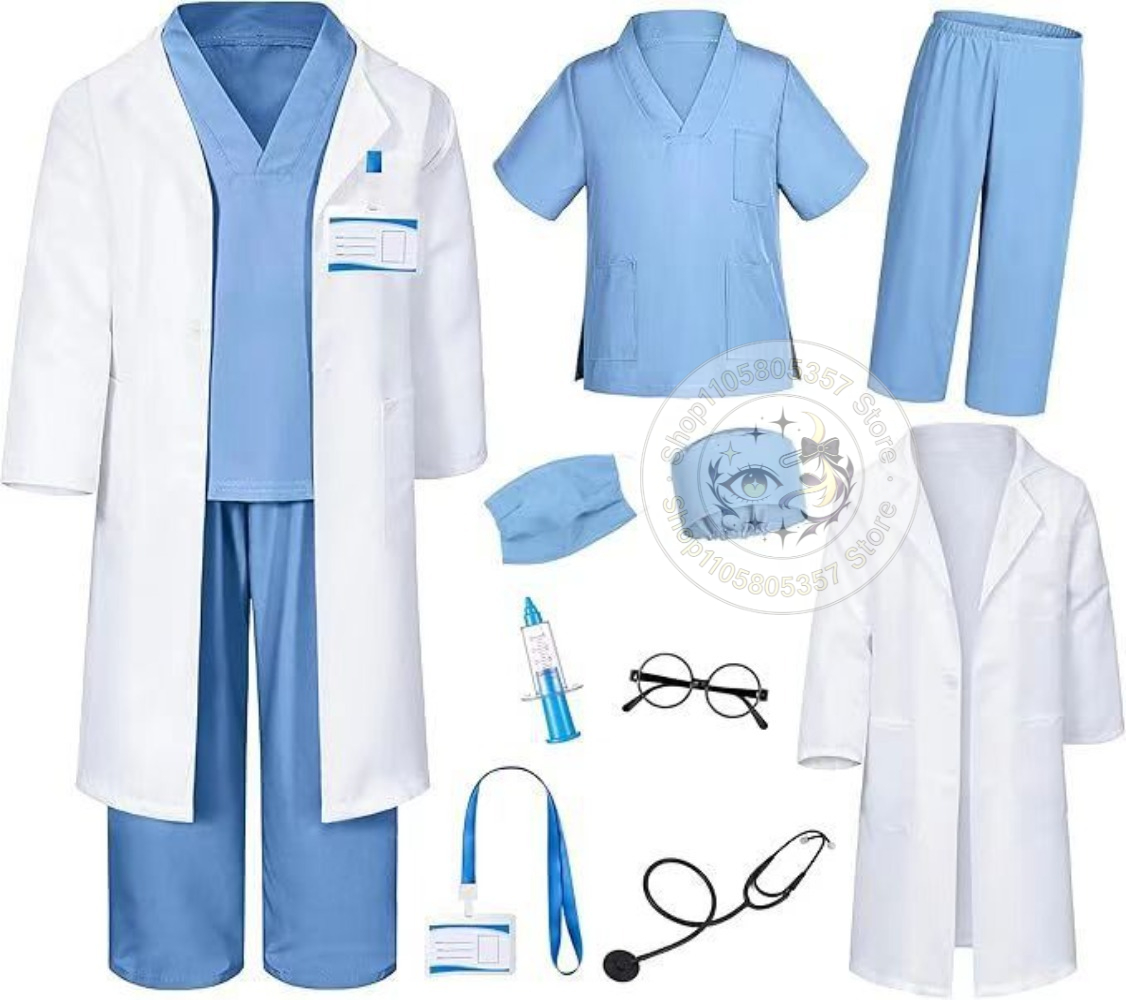 Kostum Peran Dokter, Jas Putih - Stethoscope ulasan dan harga