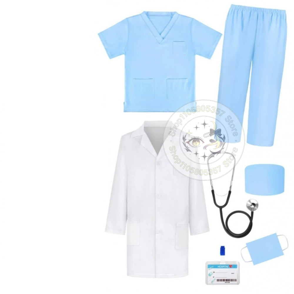 Kostum Peran Dokter, Jas Putih - Stethoscope ulasan dan harga